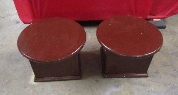 lot 336 image: Pair of Homemade Tables