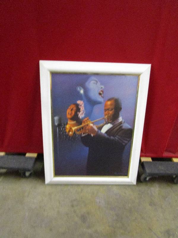 lot 5191 image: Jazz inspired wall decor