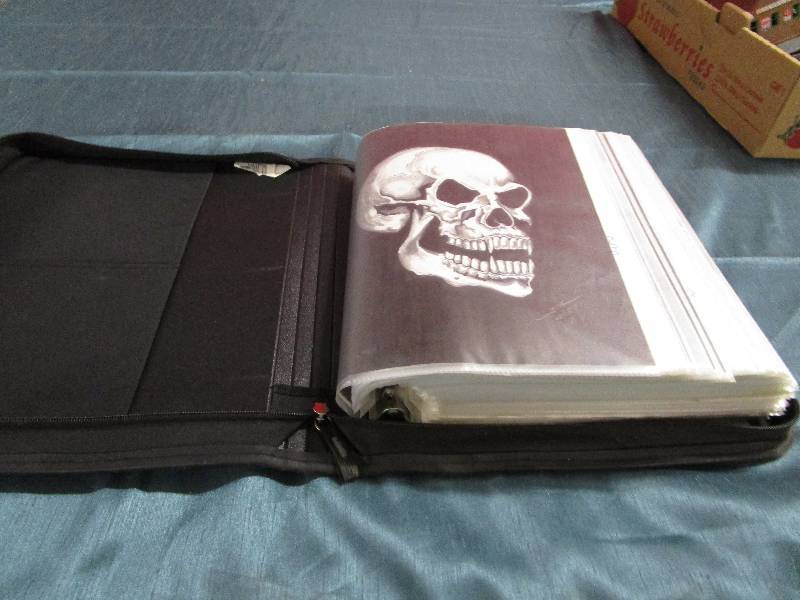 lot 515 image: Large Binder Full of Tattoo Art