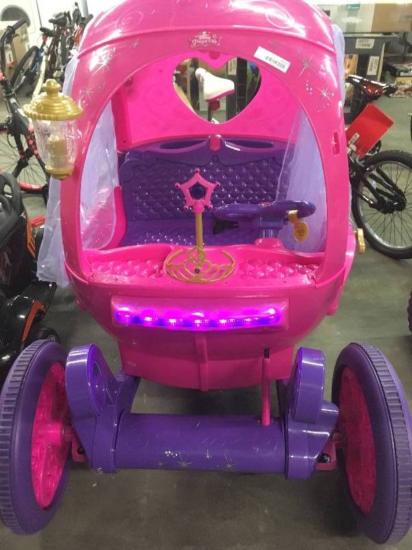 princess carriage power wheels