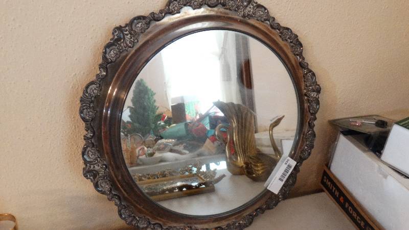 lot 935 image: Baroque by wallace 700 mirror.