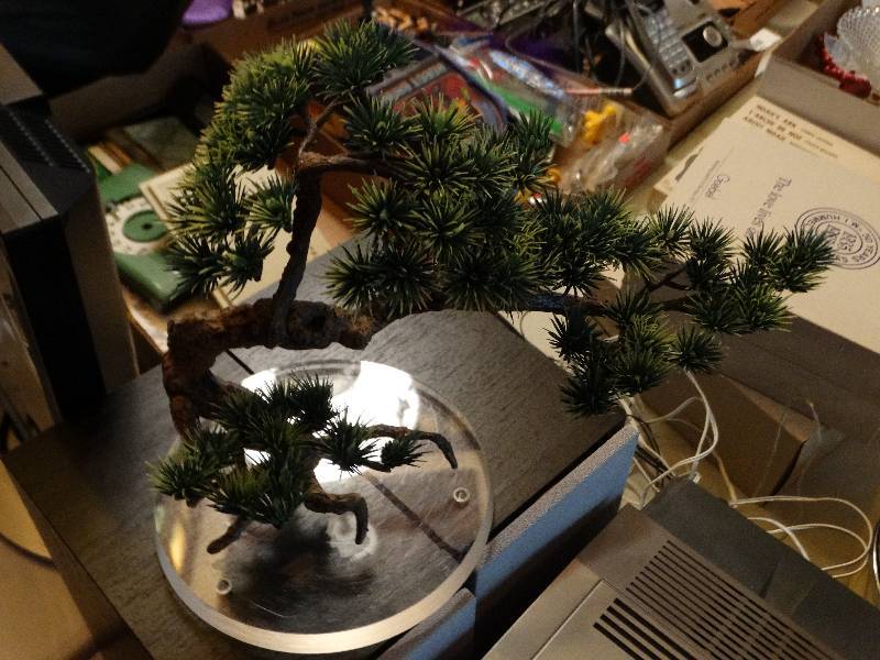 lot 1264 image: Fake bonsai tree.