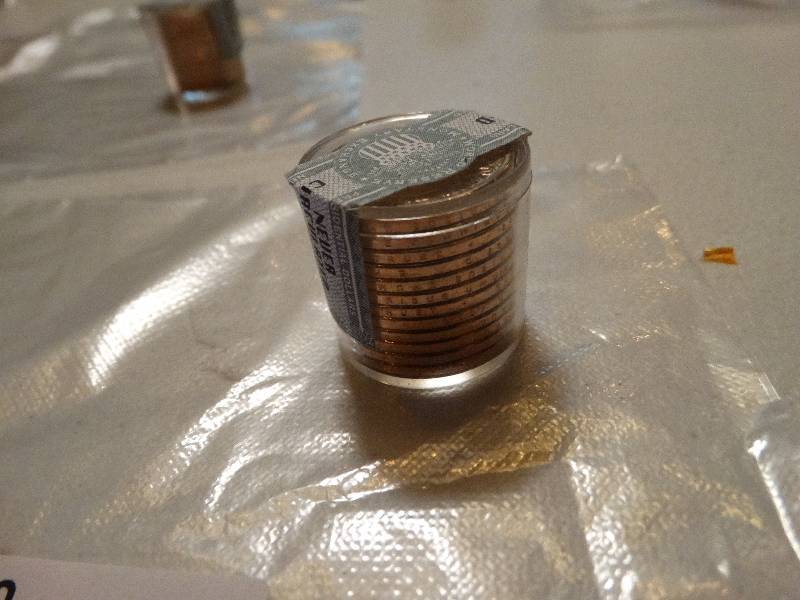 lot 1350 image: 12- George Washington  gold dollars in case never circulated.
