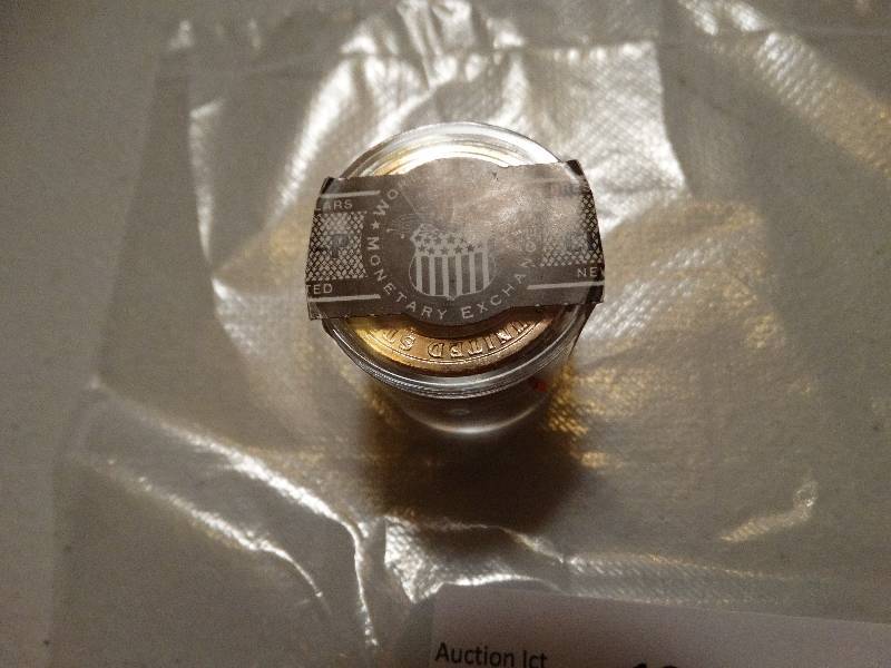 lot 1362 image: 12-gold dollars in case never circulated.