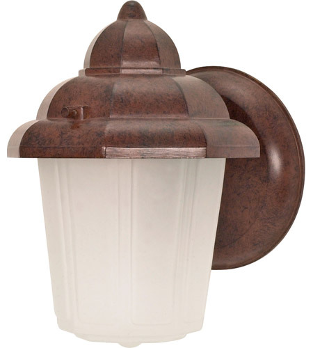 lot 7064 image: Lot of 2 Nuvo 60640 Outdoor Wall Lanterns