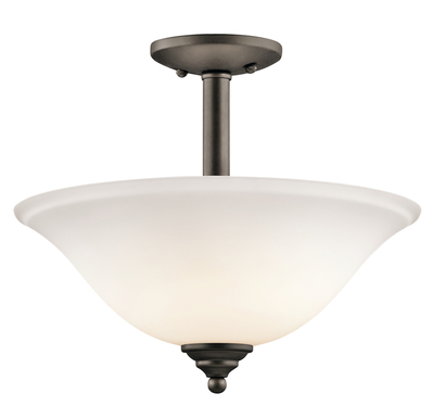 lot 7041 image: NEWBronze Glass Lighting