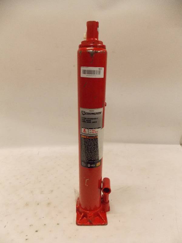 lot 463 image: STRONGWAY 8 TON HYDRAULIC FLAT BASE LONG RAM JACK