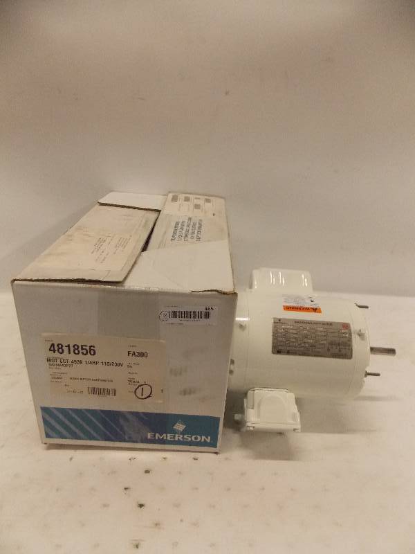 lot 465 image: EMERSON WASHDOWN DUTY MOTOR