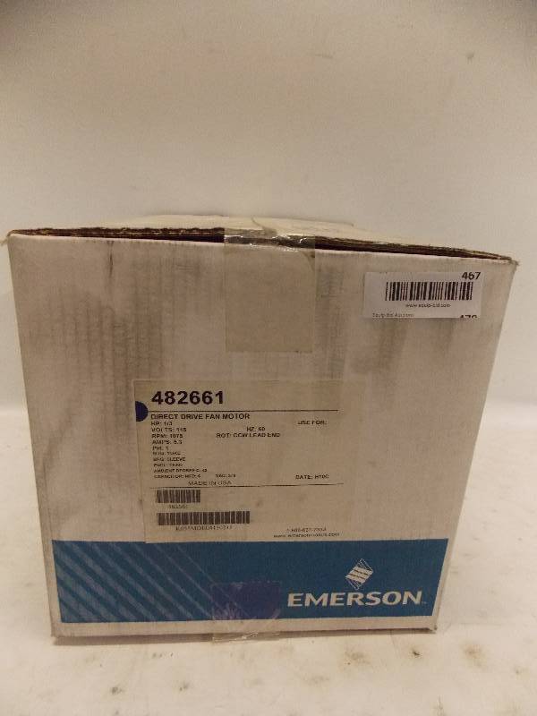 lot 467B image: NEWEMERSON Electrical Motor