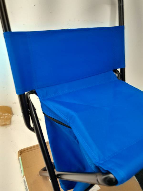 LEADALLWAY Fishing Chair with Cooler Bag Compact Fishing Stool Foldable Camping  Chair  ⭐ Thursday Night Auction ⭐ Multiple LEGO Sets, Keyboards,  Mattresses, AeroGarden, 12V Vehicle Fridge, Furniture, RV Cover, DeWalt, SSD