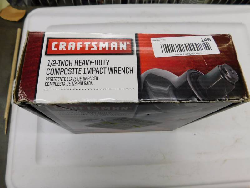 lot 146 image: Craftsman 12 air impact gun - in box