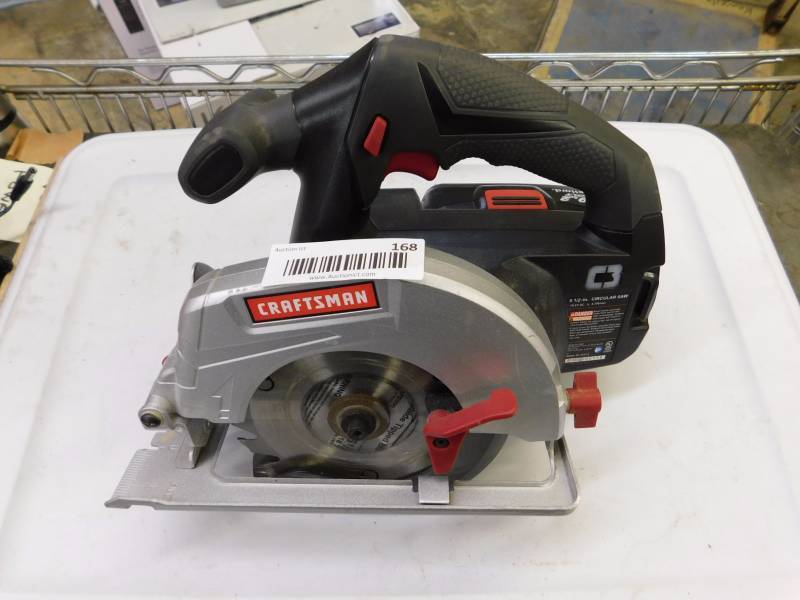 lot 168 image: Craftsman rechargeable skill saw
