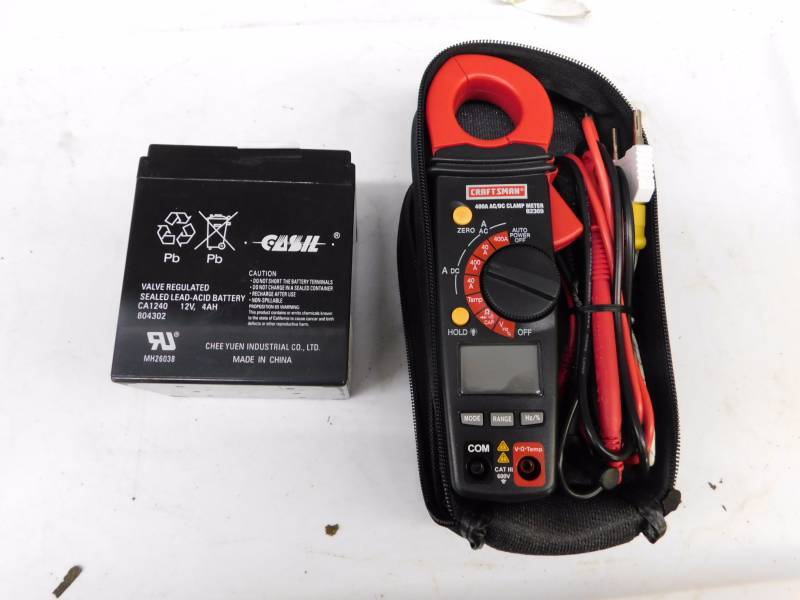 lot 206 image: Craftsman voltage meter