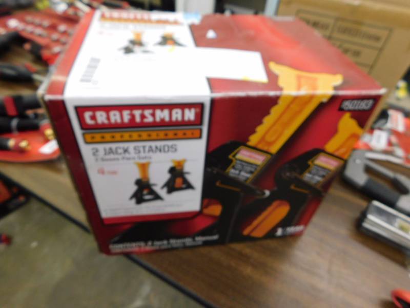 lot 232 image: Craftsman Jack stands