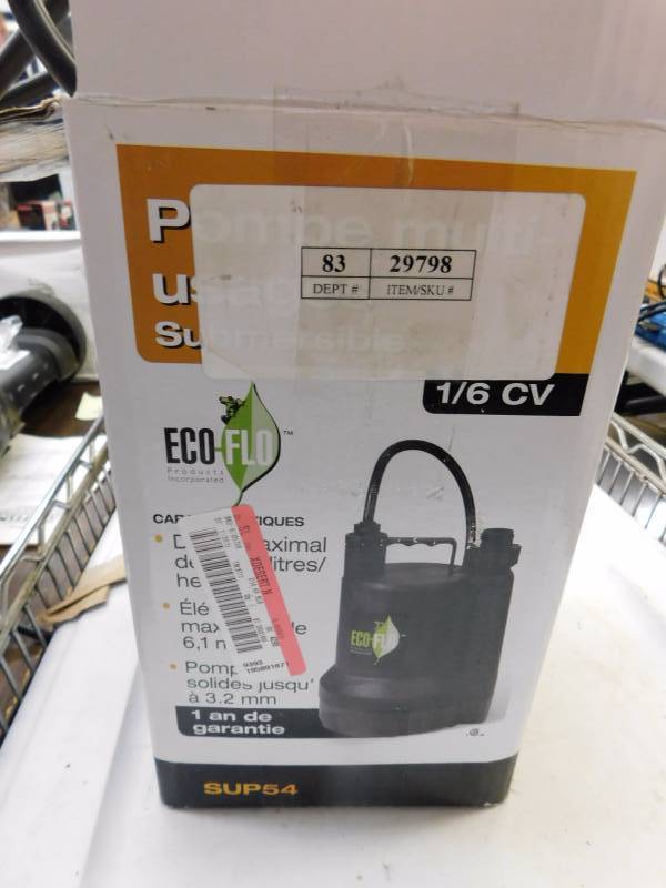 lot 239 image: Sump pump