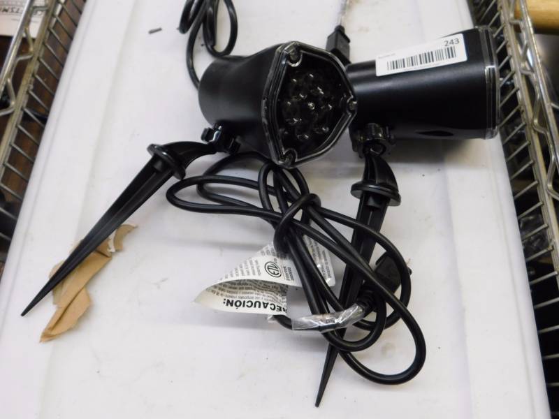 lot 243 image: 2 - Christmas projector lights