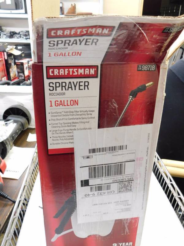 lot 251 image: Craftsman 1 gal. sprayer