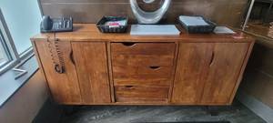 lot 18625 image: Wooden Credenza