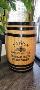 lot 18630 image: Patron Barrel Select Wooden Barrel