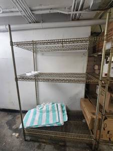 lot 18842 image: 4-Tier Metro Rack