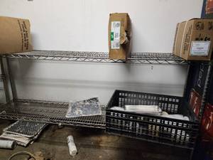 lot 18846 image: 2-Tier Metro Rack