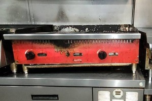 lot 18857 image: 36in Avantco Natural Gas Countertop Charbroiler&nbsp