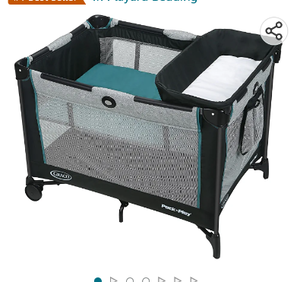 lot 67673 image: Graco Pack n Play Simple Solutions Playard  Includes Integrated Diaper Changer