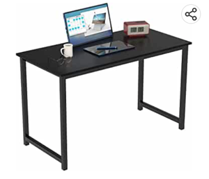 lot 67738 image: Halter Gaming Computer Desk for Home Office, 47 Modern PC Laptop Office Desk for Kids and Students