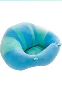 lot 67523 image: SealSee Baby Support Seat Sofa Plush Soft Animal Shaped Baby Learning to Sit Chair, for 3-16 Months Baby (Blue) used