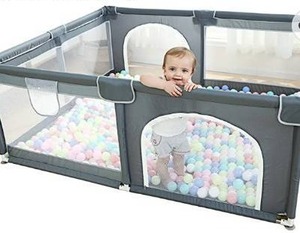 lot 67556 image: Baby Playpen, Extra Large Playard for Toddlers, 29 sq. ft Space, Kids Safety Playard & Activity Center