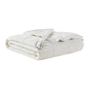 lot 67557 image: Madison Park Coleman Reversible Plush Down Alternative Blanket, King Bedding