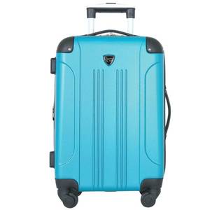 lot 67559 image: Travelers Club Chicago Hardside Expandable Spinner Luggage, Teal, 20 Carry-On