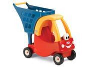 lot 67573 image: Little Tikes Cozy Coupe Kids Pretend Play Fun Grocery Store Shopping Cart, Red