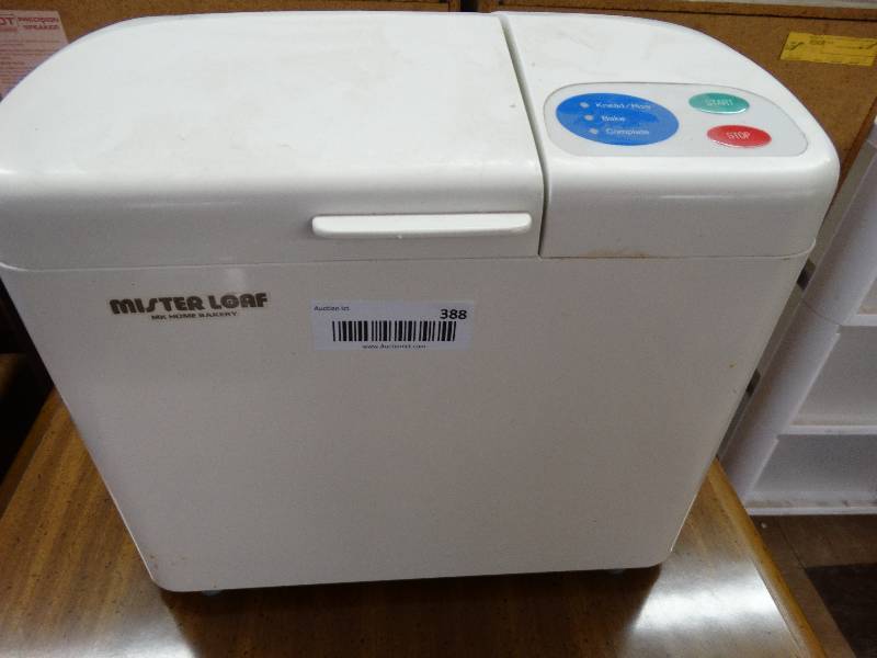 lot 388 image: Mister loaf MK home bakery.