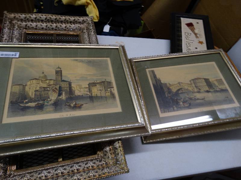 lot 467 image: Pair of hanging wall art.