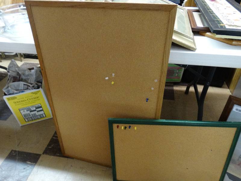 lot 463 image: 2 Pin board, 1 big, 1 small.