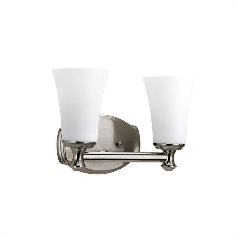 Kohler Bathroom Lighting Brushed Nickel - Kohler K 10570 Bn Devonshire Single Wall Sconce In ...