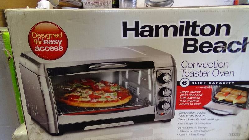 lot 2108 image: Hamilton Beach Convection Toaster Oven