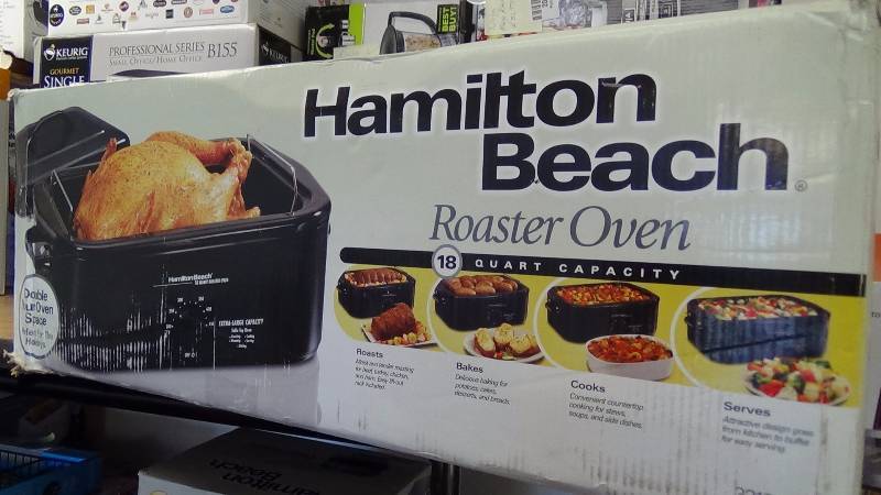 lot 2106 image: Hamilton Beach 32188 18 Quart Roaster Oven