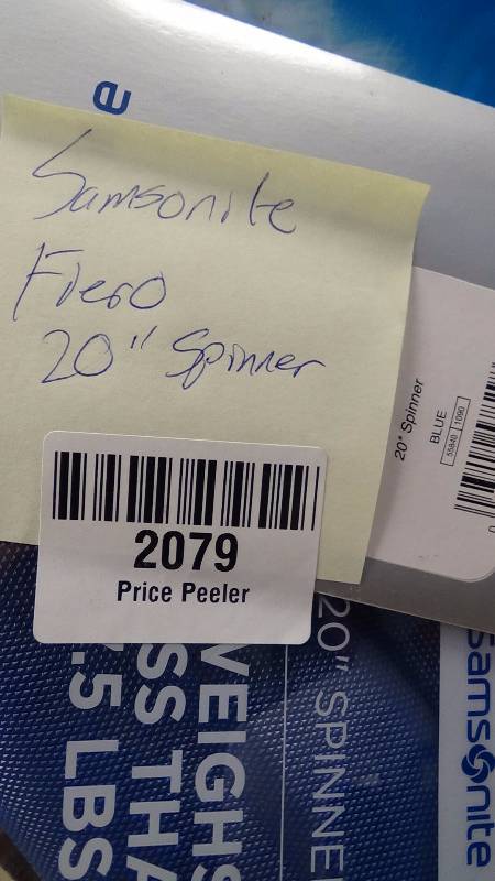 lot 2079 image: Samsonite Luggage Fiero HS Spinner 20