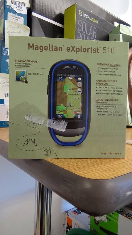 lot 2058 image: Magellan eXplorist 510 Waterproof Hiking GPS