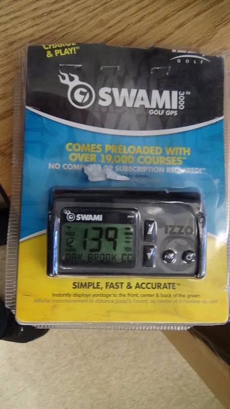 lot 2062 image: Izzo Swami 3000 Enhanced Golf GPS