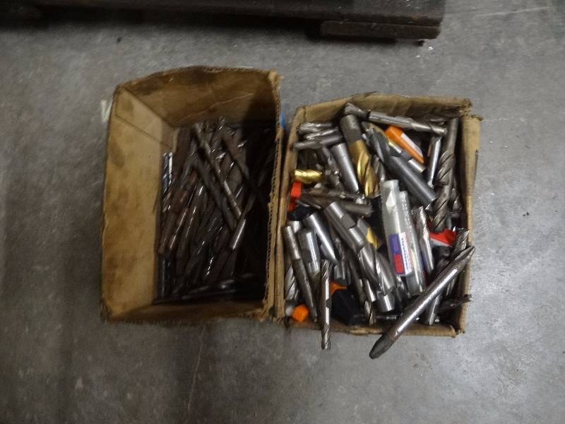 lot 1443 image: Large Lot of Misc Size Machinery Drill Bits