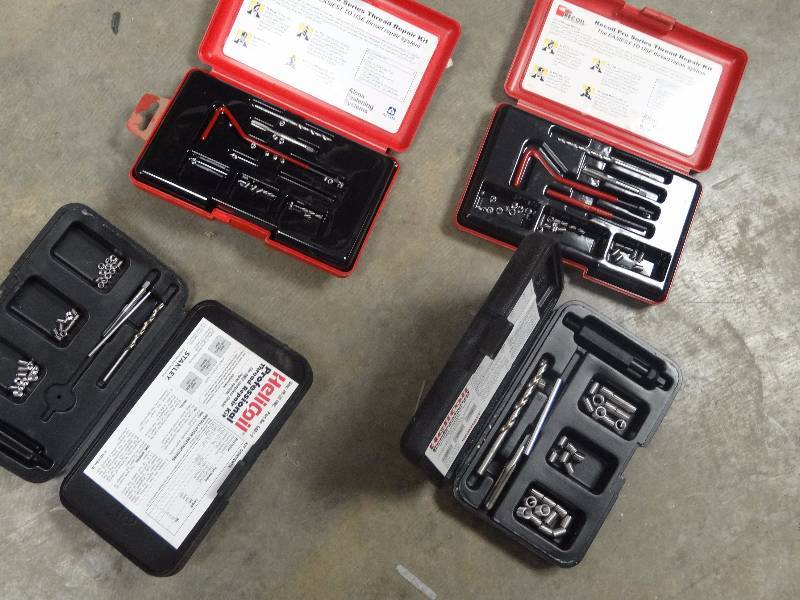 lot 1460 image: Helicoil Professional Thread Repair Sets