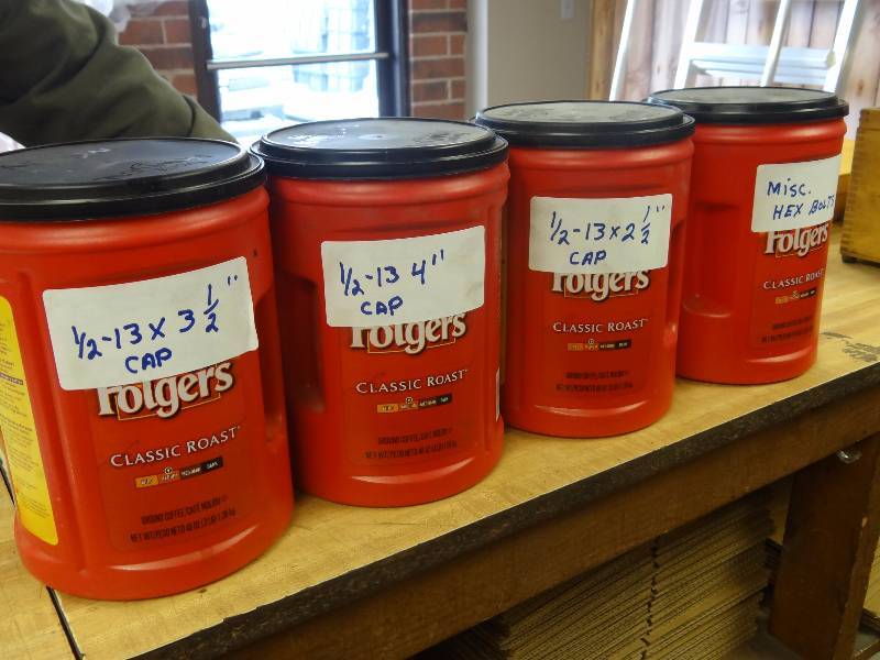 lot 1475 image: Large Lot of Misc Machinery Bolts And Pins