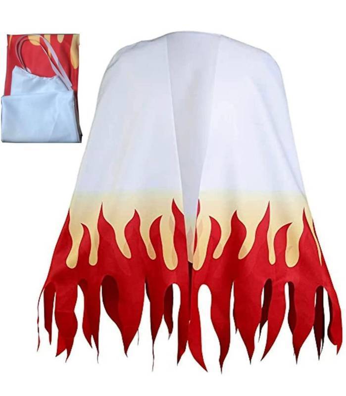 lot 30663 image: Cloak Adult 3D Printed Cape Halloween Cosplay Kimono Cardigan, Large