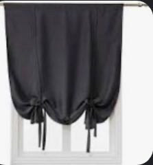 lot 38330 image: Black out window coverings 24x47