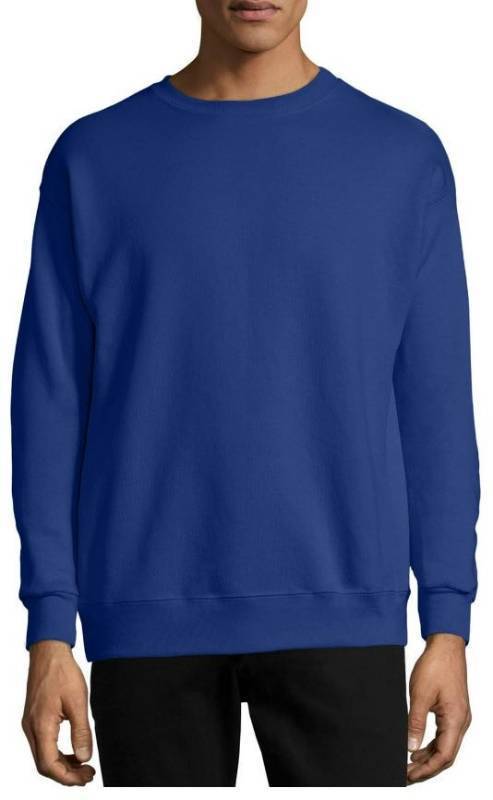 lot 38338 image: Hanes Blue Sweatshirt Medium