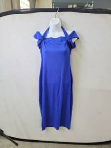 lot 37026 image: Royal blue dress Medium