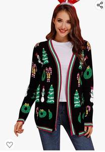 lot 37038 image: Women Christmas Pullover Sweater Large